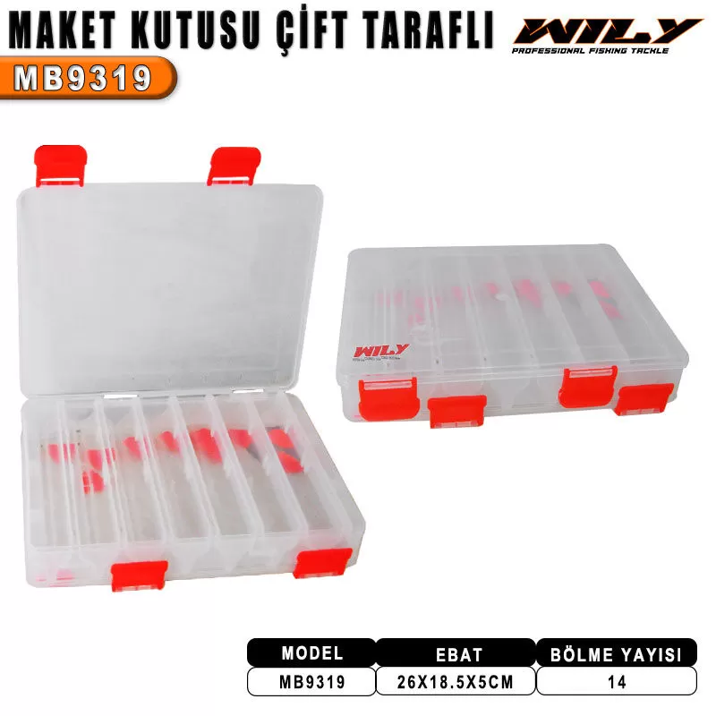 Liman Maket Balık Kutusu Büyük Boy