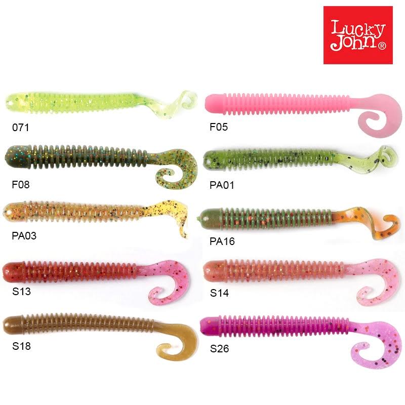 Lucky John Pro Ballist 8.38 cm Silikon Yem 8li Paket