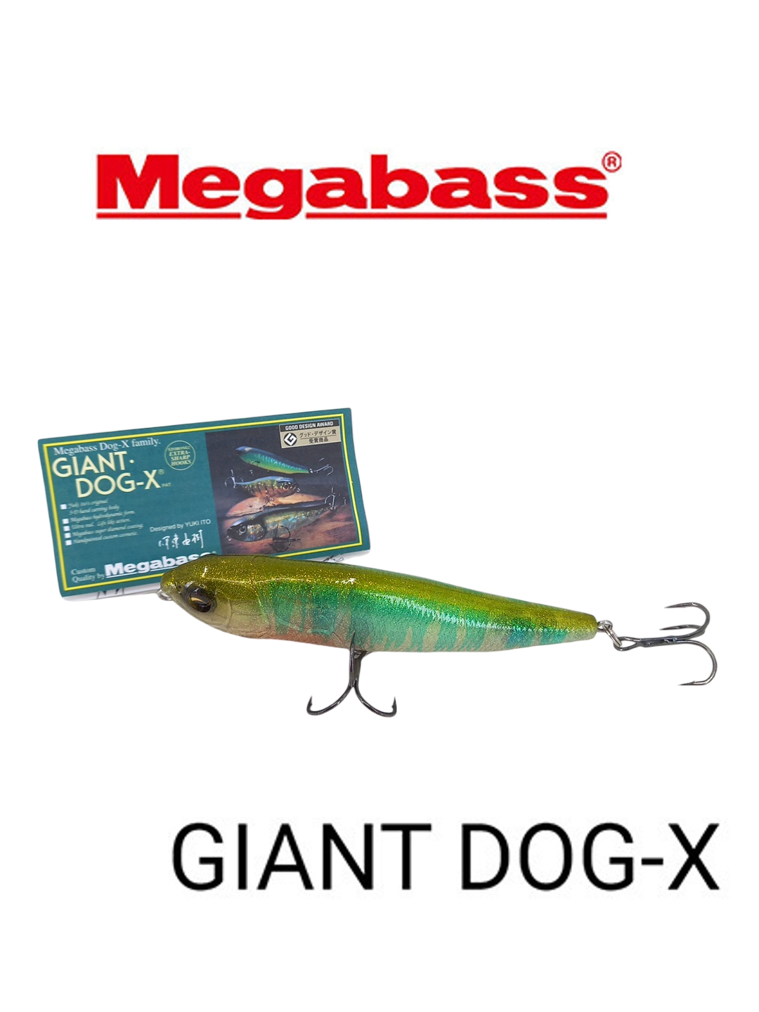 Megabass Giant Dog-X  GLX OIKAWA 59 98mm Maket Yem