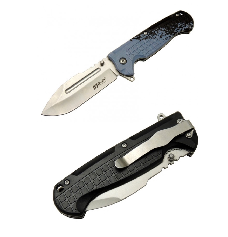 Mtech 4-28-1 21 CM Siyah Taşıma Klipsli Kilitli Çakı