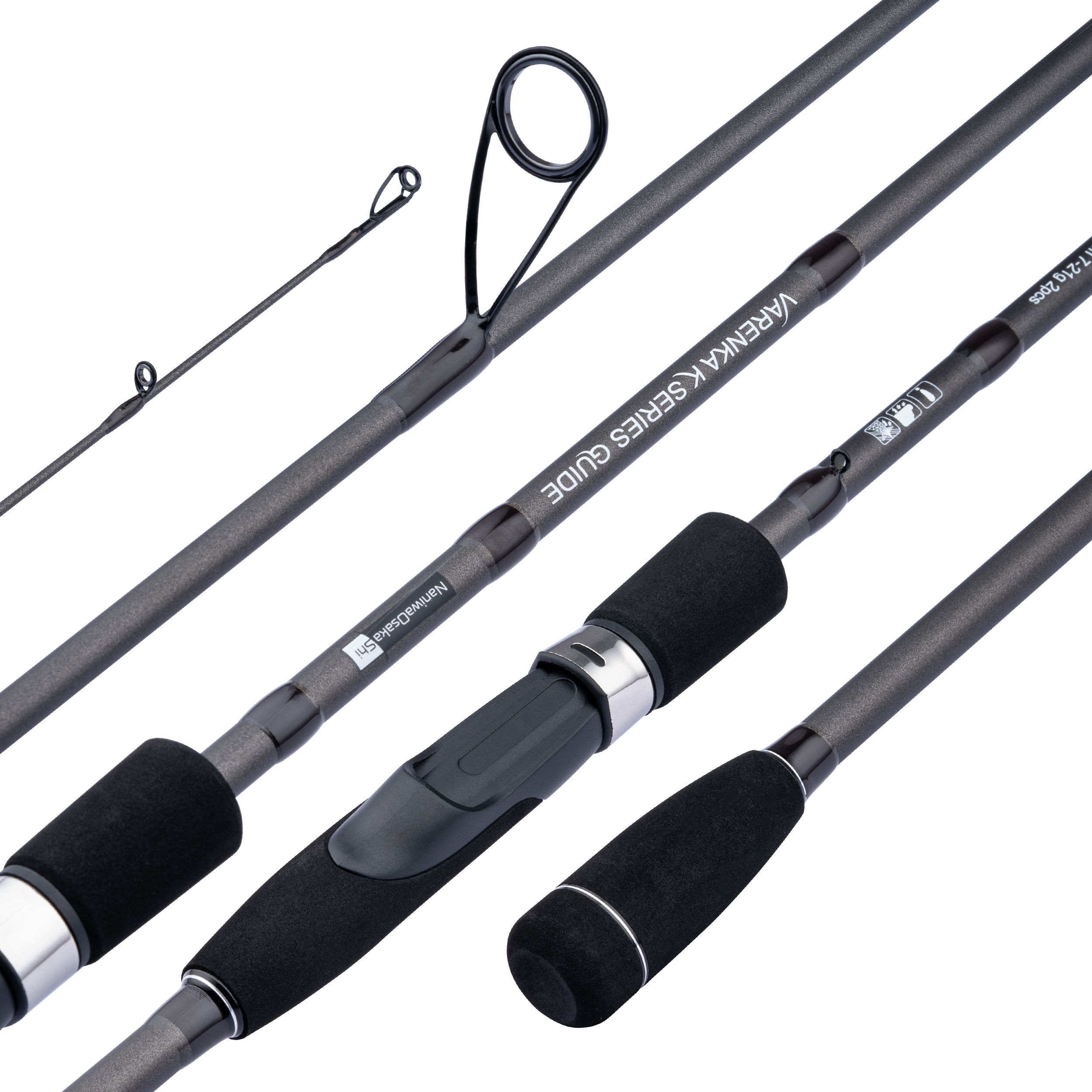 NaniwaOsakashi Varenka 240cm 10-35gr 2 Parça Spin Olta Kamışı