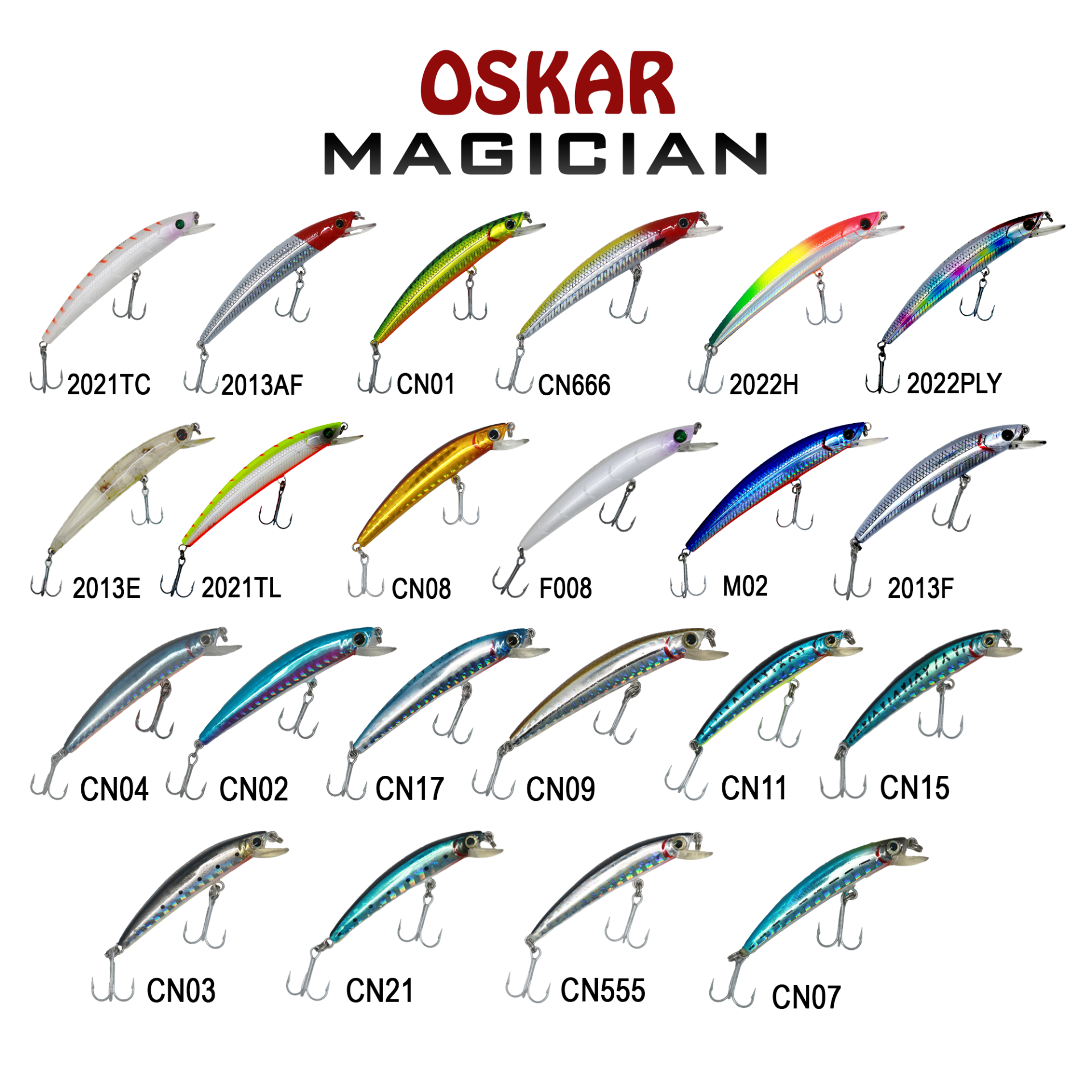 Oskar Magician 13cm 23gr Maket Balık Yem