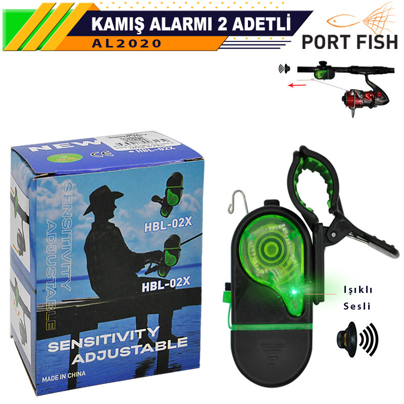 Portfish 2li Paket Olta Alarmı