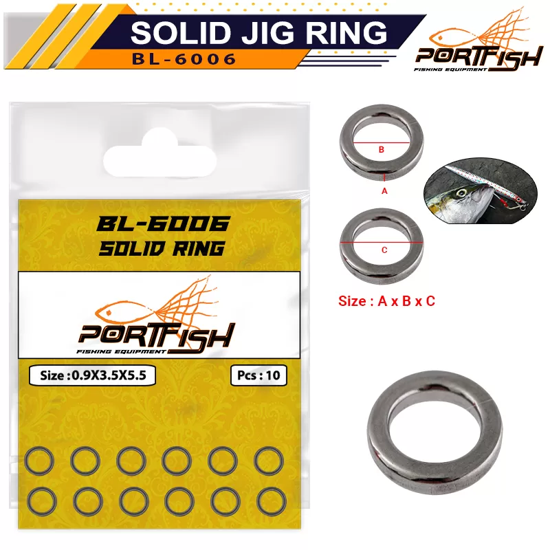 Portfish BL-6006 Solid Jig  Halkası