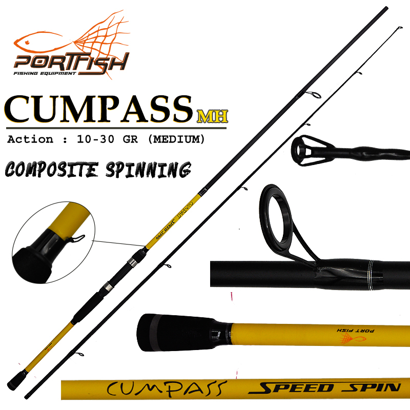 Portfish Cumpass 270cm 10-30 gr Spin Olta Kamışı