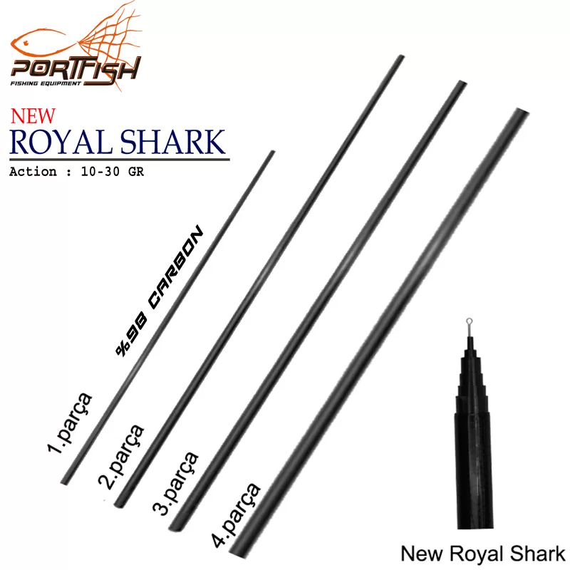 Portfish New Royal Carbon Kamış (Yedek Parçası)