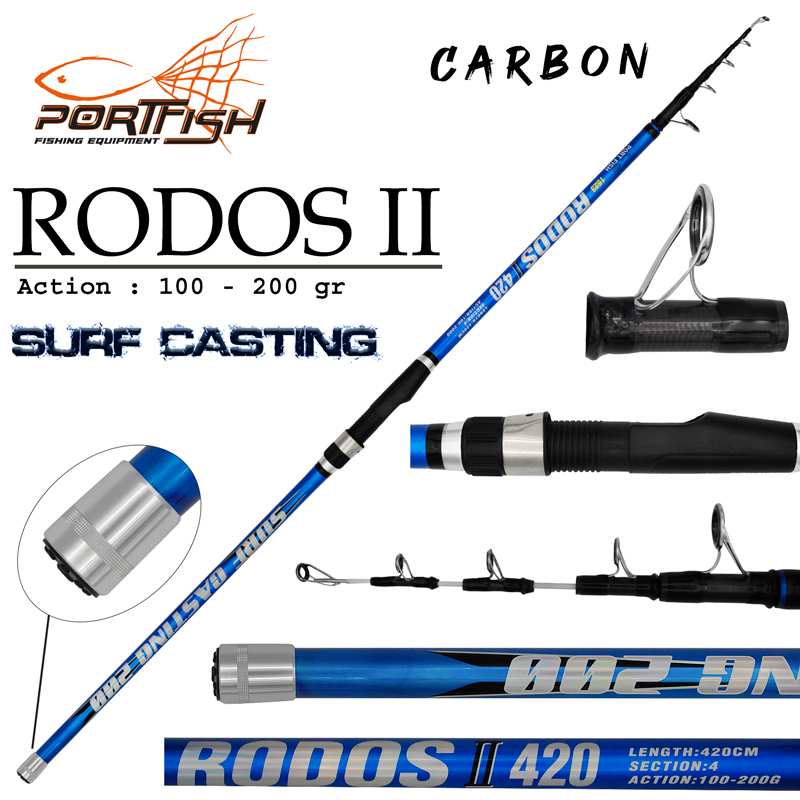 Portfish Rodos 420cm 100-200gr Surf Olta Kamışı