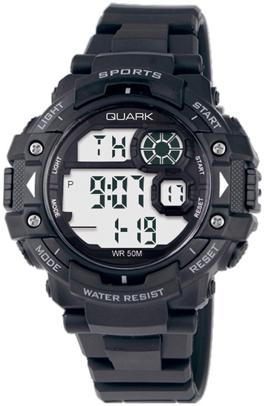 Quark QU-336G-1 Kamp Outdoor Taktikal Spor Saat