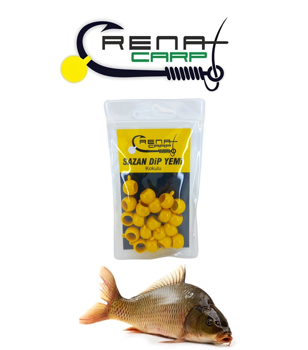 Renat Carp Vanilya Kokulu Delikli Hamur Konulabilir Sert Boncuk Sazan Dip Yemi
