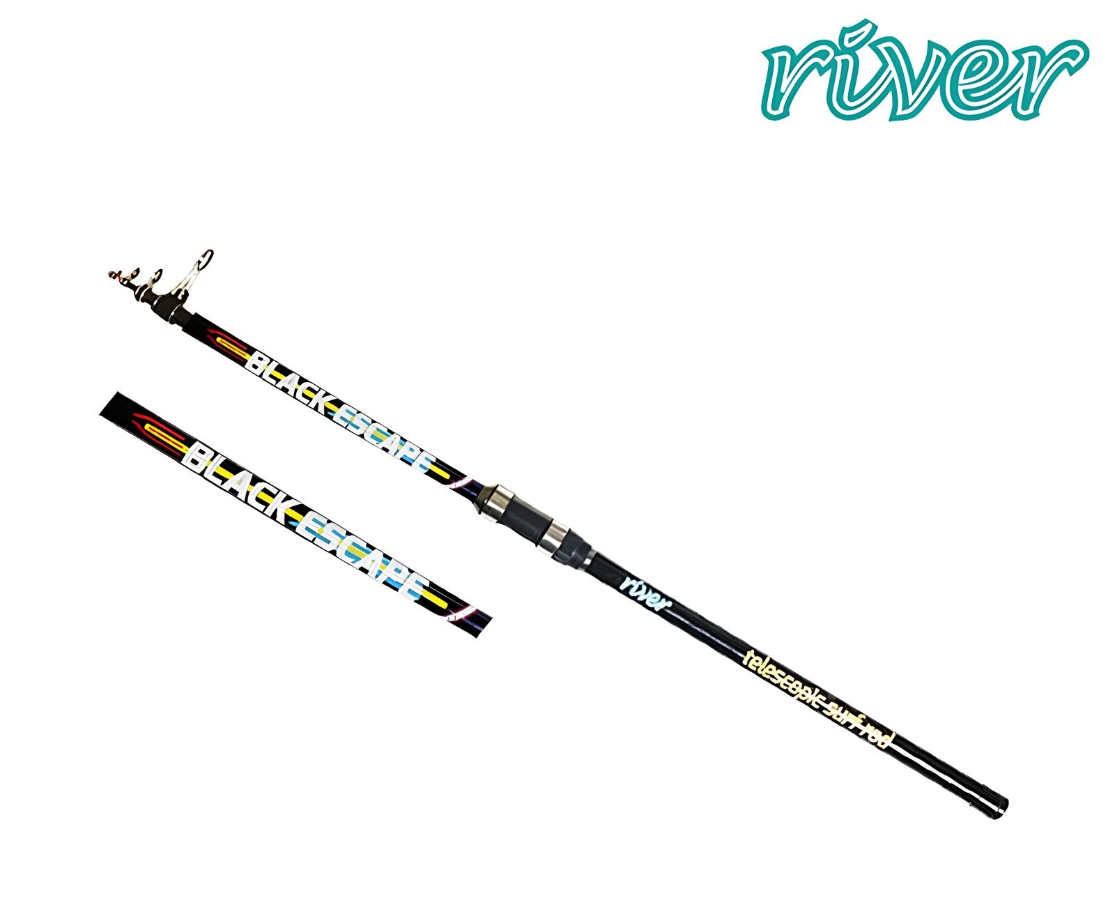 River Black Escape 420cm 100-250gr Tele Surf Olta Kamışı
