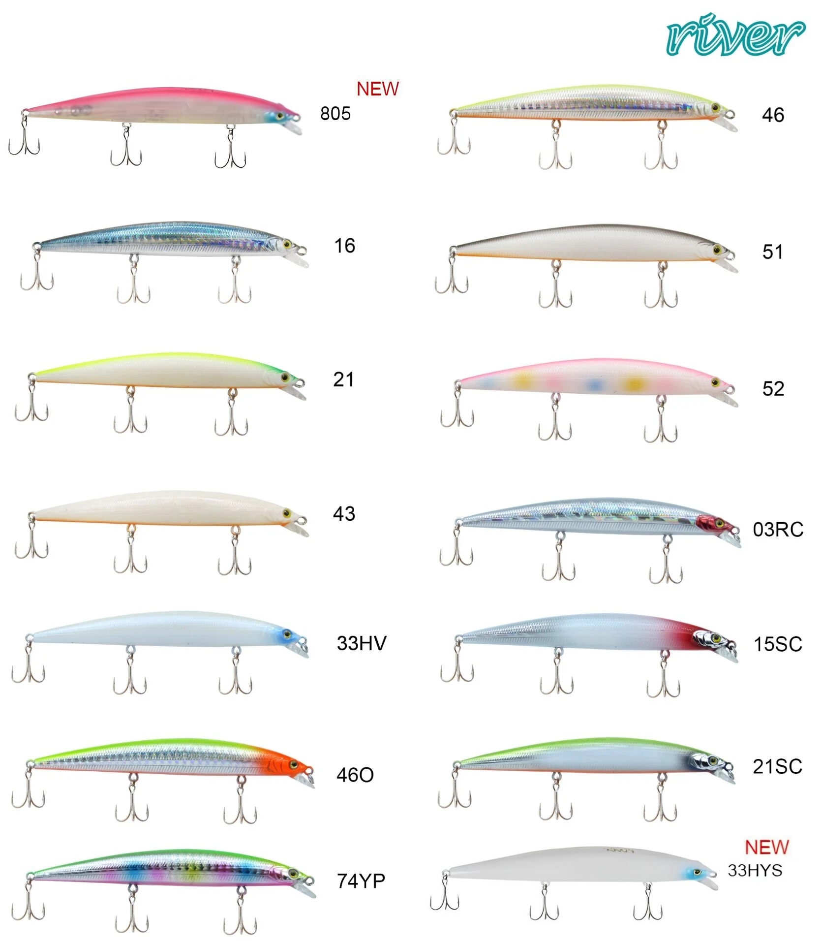 River Cyrstal Min 115F 11.5cm 12.5Gr Maket Yem