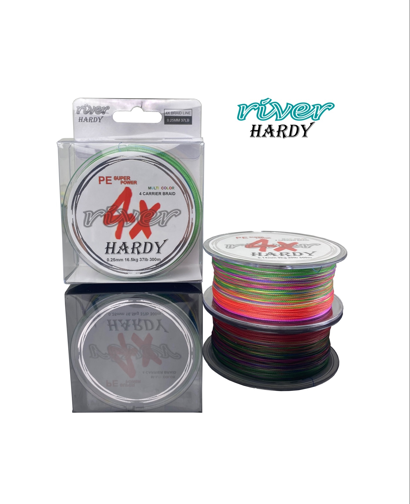 River Hardy 300m Multicolor Örgü İp Misina