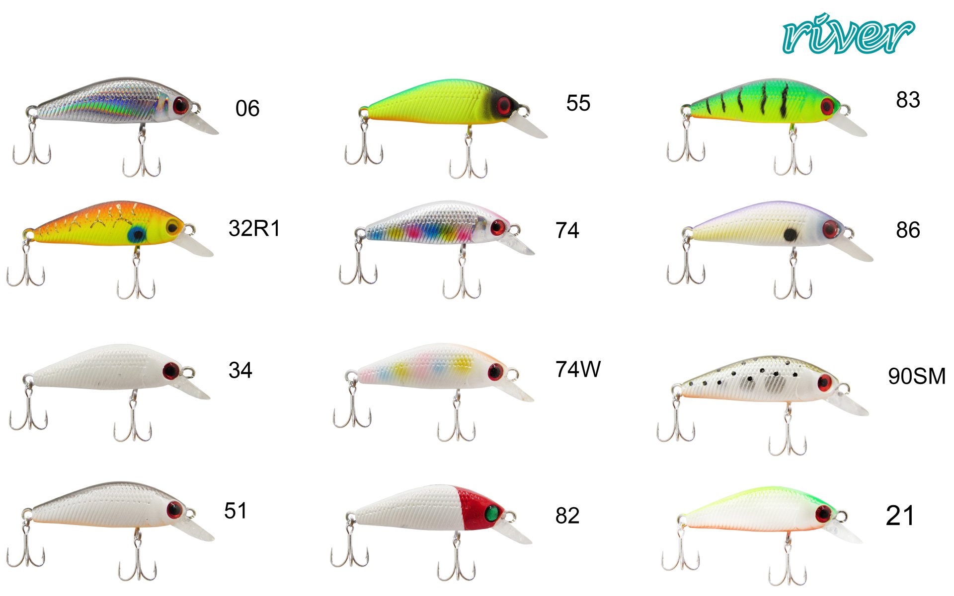 River Little Jack 35F 3.5Cm 2.3Gr 0.30M Lrf Yem