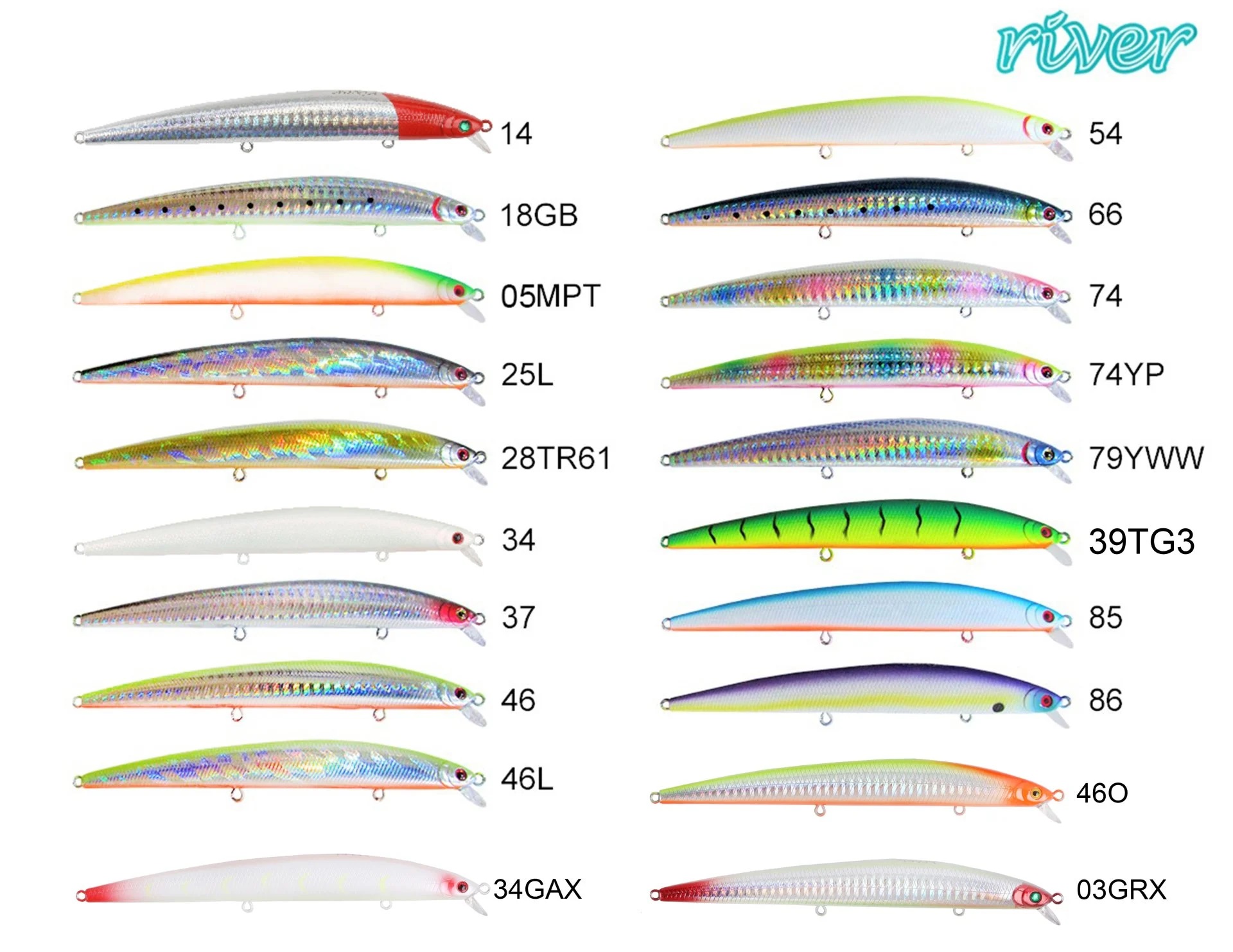 River Treble Devil 125F 12.5cm 14.5Gr Maket Yem