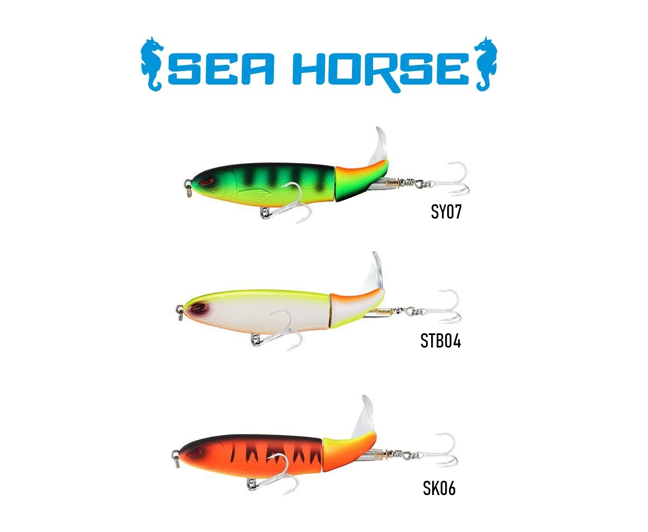 Sea Horse Propeller Tractor 90mm 13gr Maket Yem