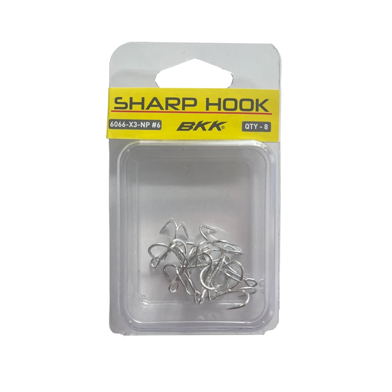Sharp Hook 6066-X3-NP #8 Rapala İğnesi