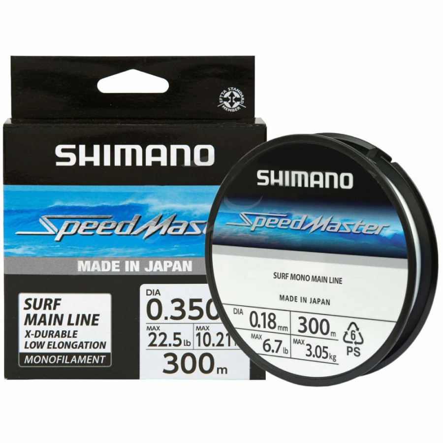 Shimano Speed Master Surf Main Line Monoflament Misina 300m