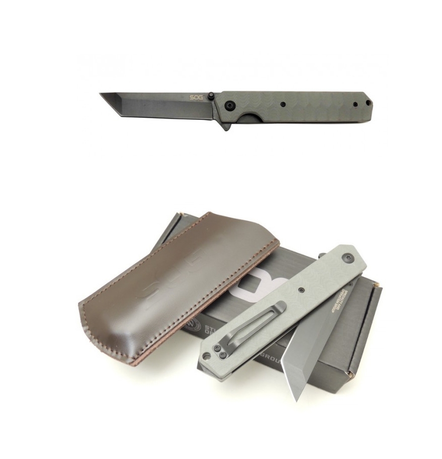 Sog 4011BJ 21 CM Taşıma Klispli Kendo Tanto Çakı