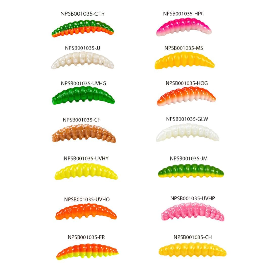 Spiinx Larva 35MM Silikon Yem