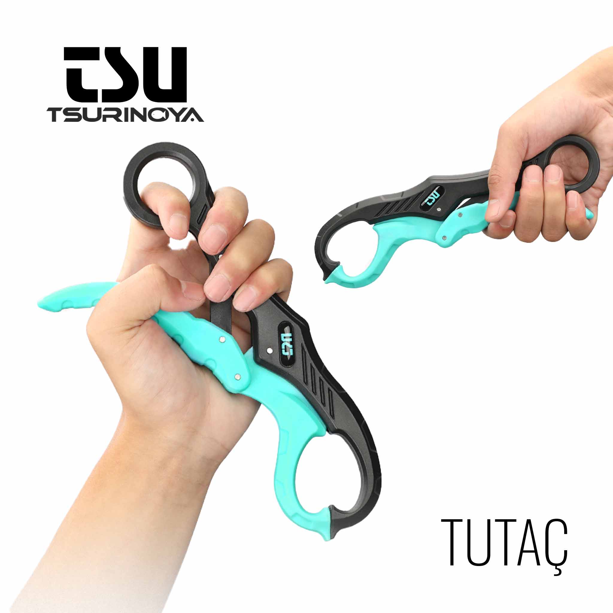 Tsurınoya Balık Tutacı Mavi Siyah