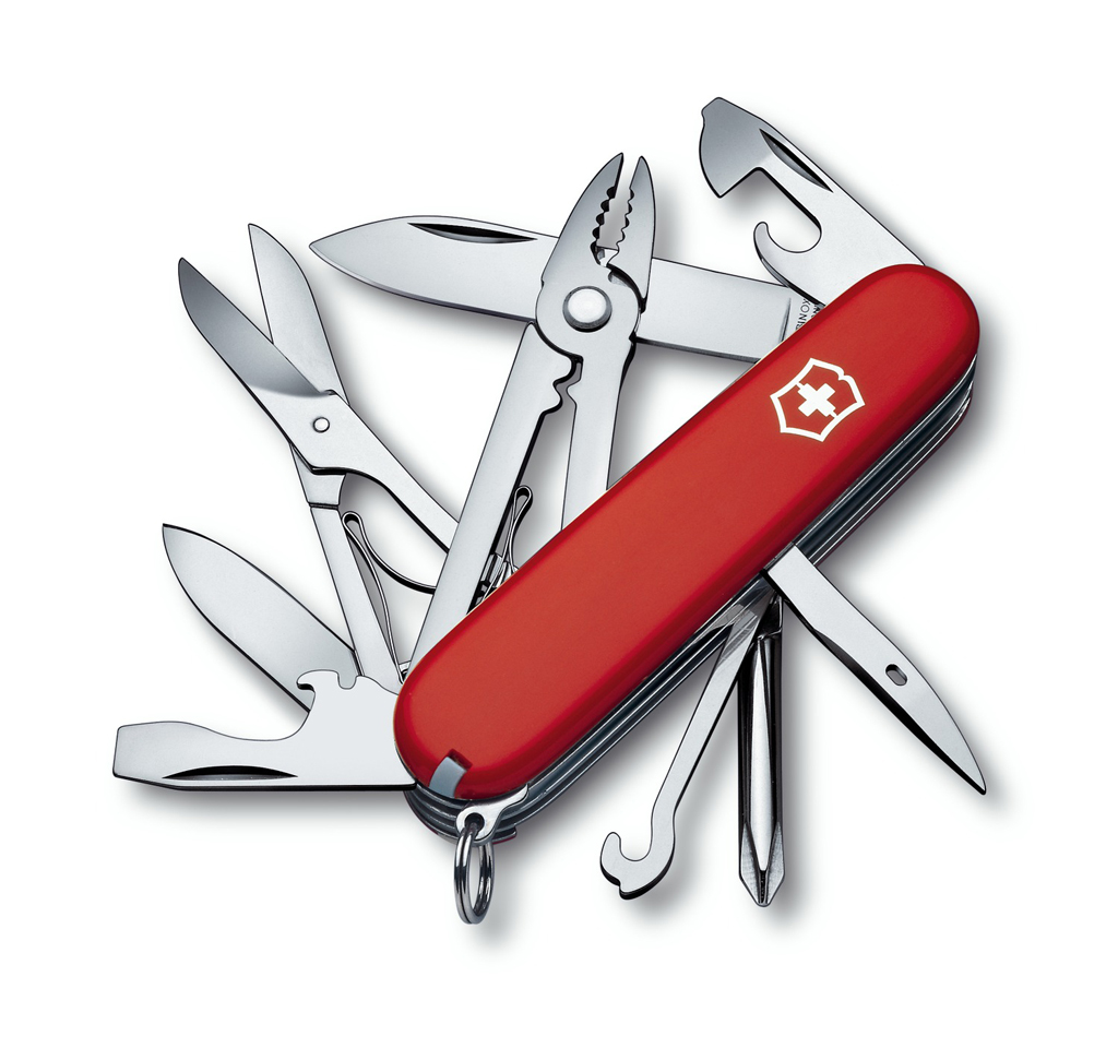 Victorinox 1.4723 Deluxe Tinker Red Kırmızı İsviçre Çakısı