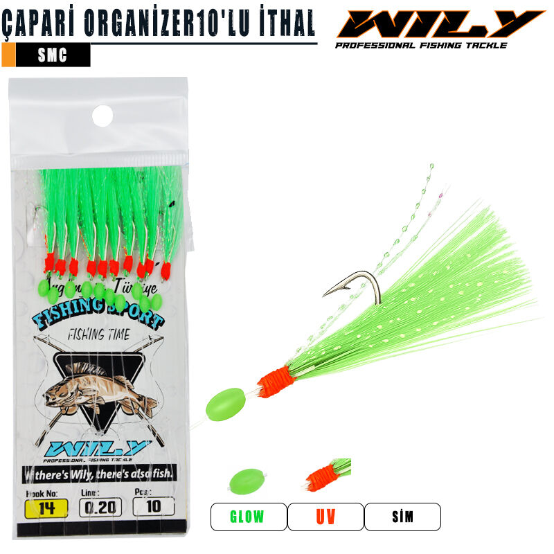 Wily Çapari Organizer 10lu İthal