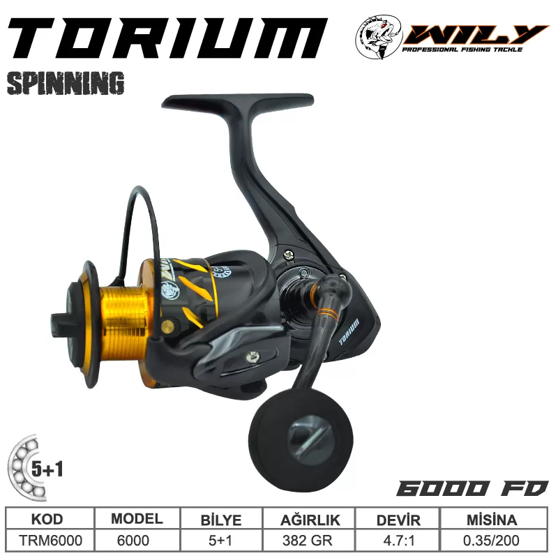 Wily Torium 6000 fd Olta Makinası 5+1 bb