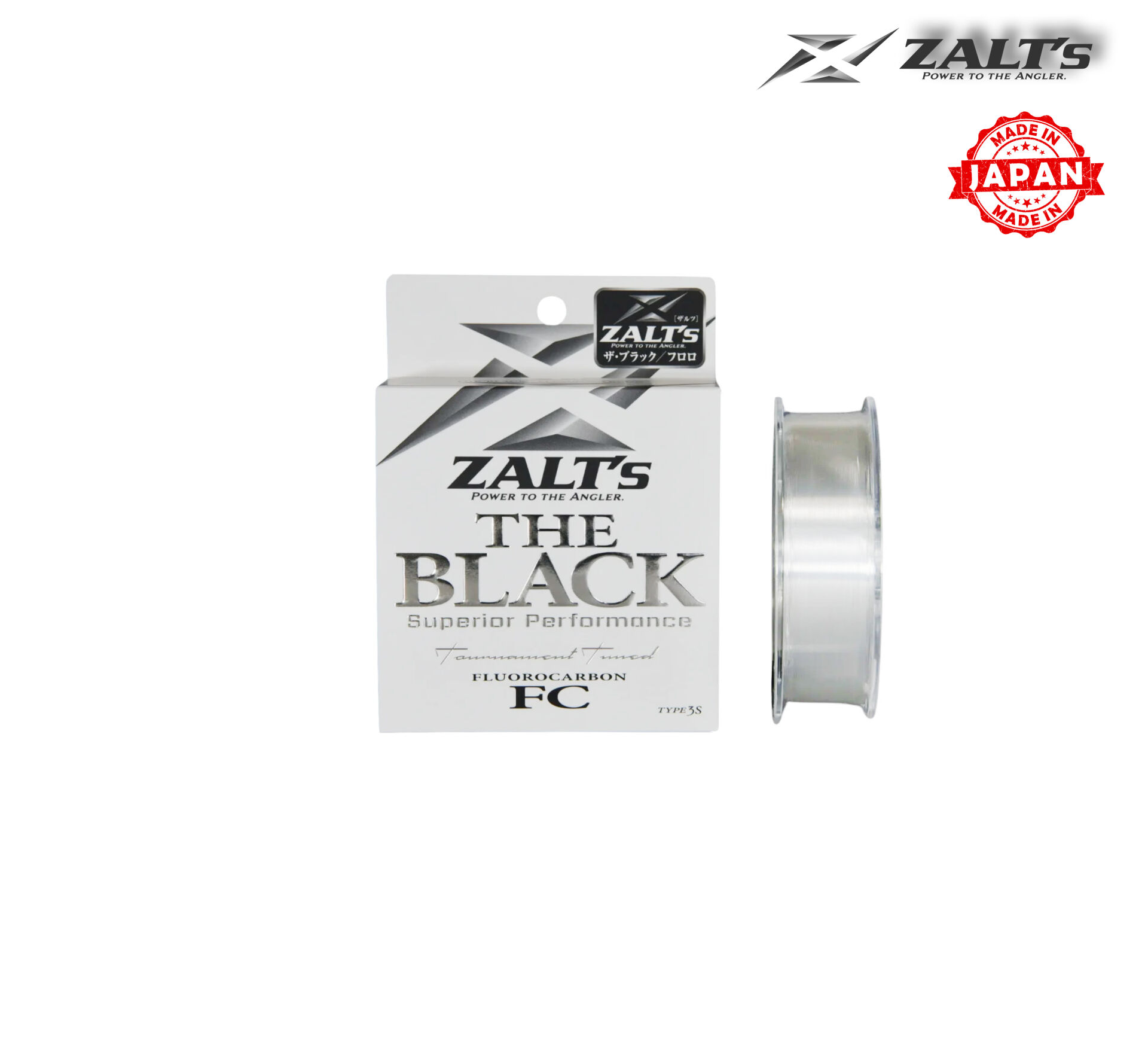 Zalts The Black FC Fluorocarbon Misina