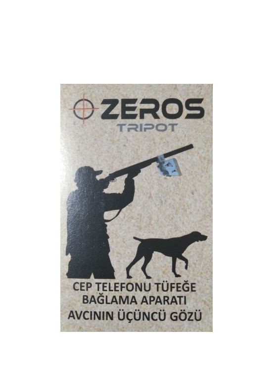 Zeros Tripod Cep Telefonu Tüfeğe Bağlama Aparatı