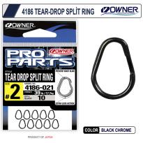 Owner 4186-011 Tear-Drop Split Ring