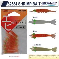 Owner 82584 Shrimp Bait LRF Silikonu 3 cm