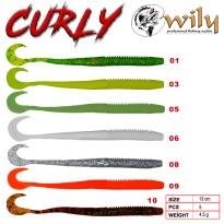 Wily Curly Silikon Yem 13 cm 4.5 gr